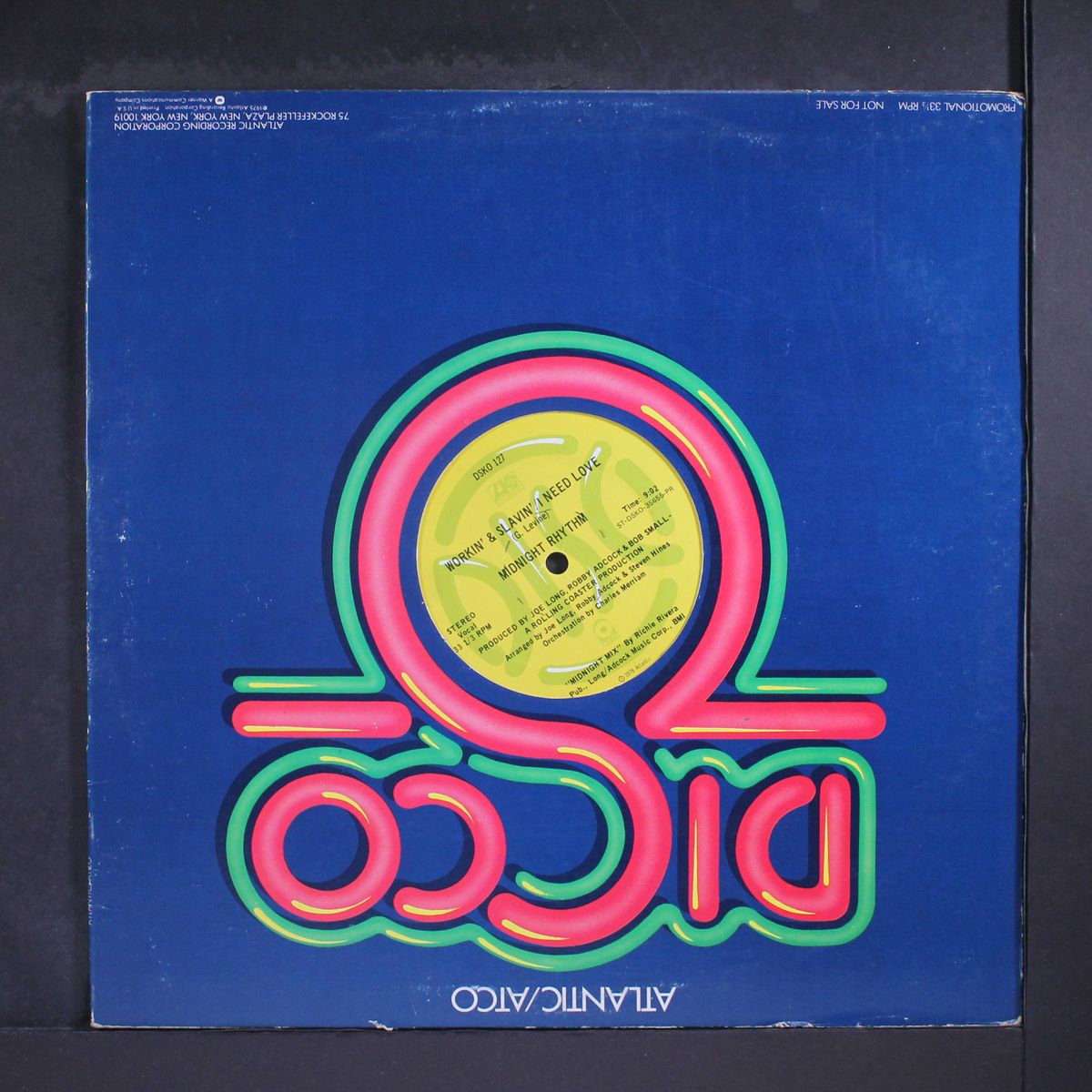 workin' & slavin' / i need love / same by MIDNIGHT RHYTHM