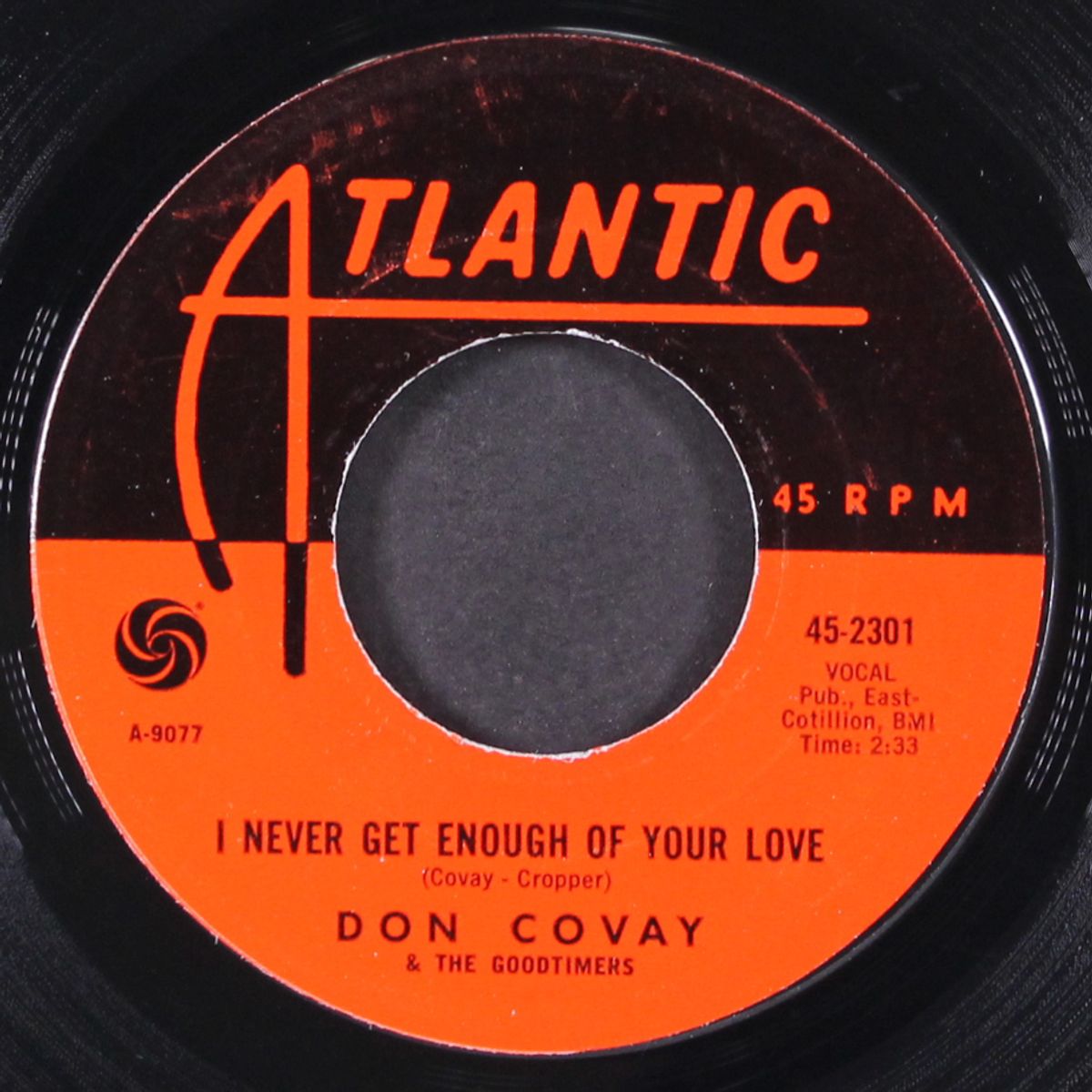 see-saw / i never get enough of your love by DON COVAY