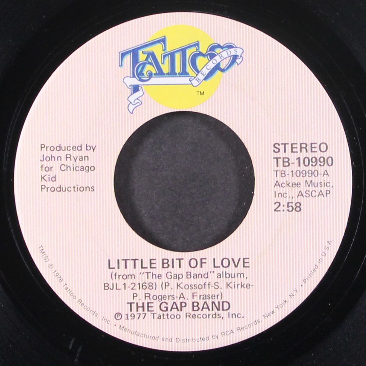 little bit of love / knuckle head funckin' by GAP BAND