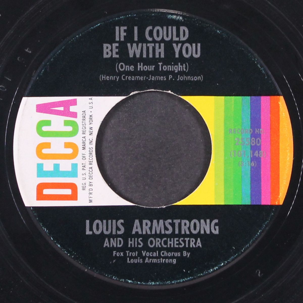 if i could be with you / them there eyes by LOUIS ARMSTRONG