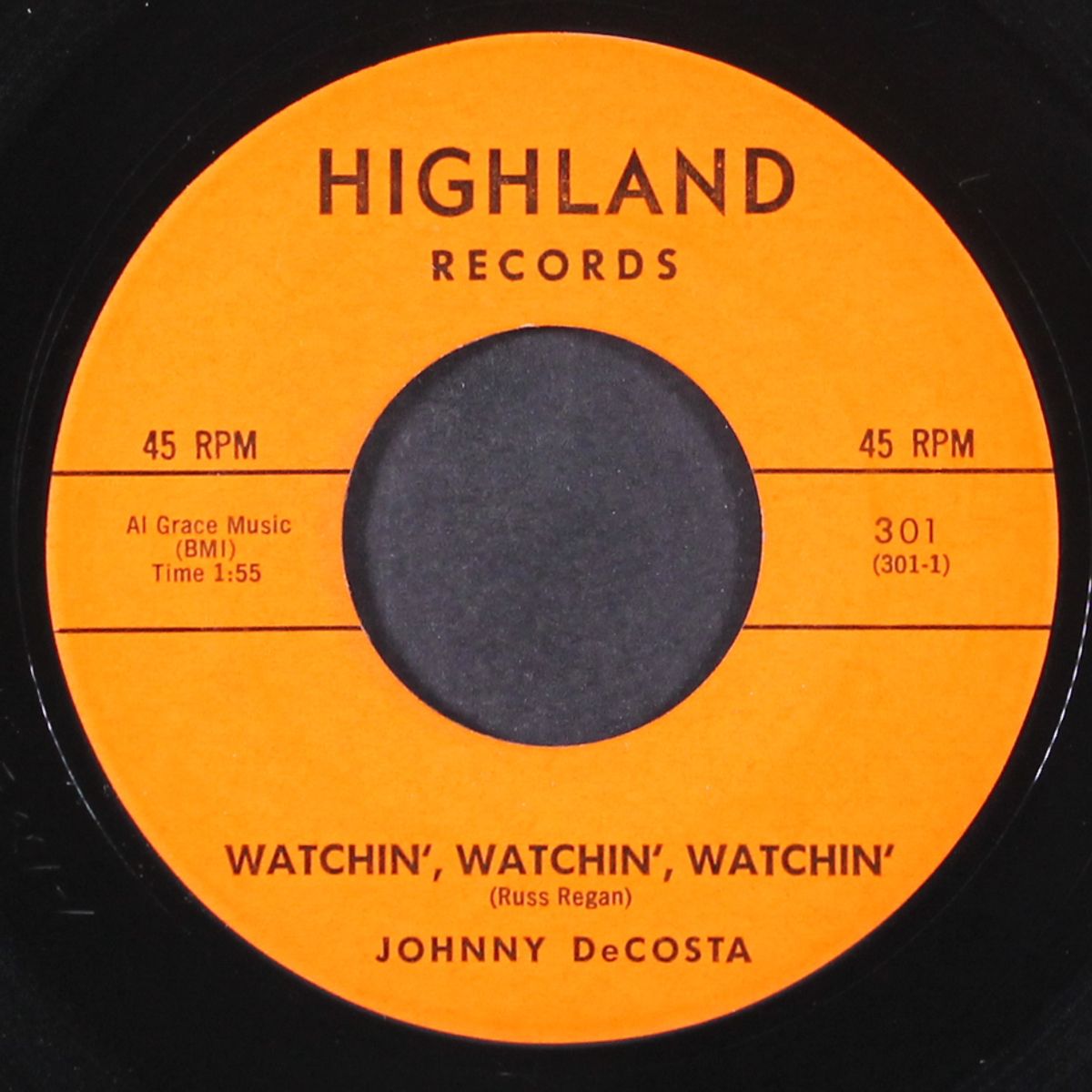 watchin', watchin', watchin' / stop playing our song by JOHNNY DECOSTA