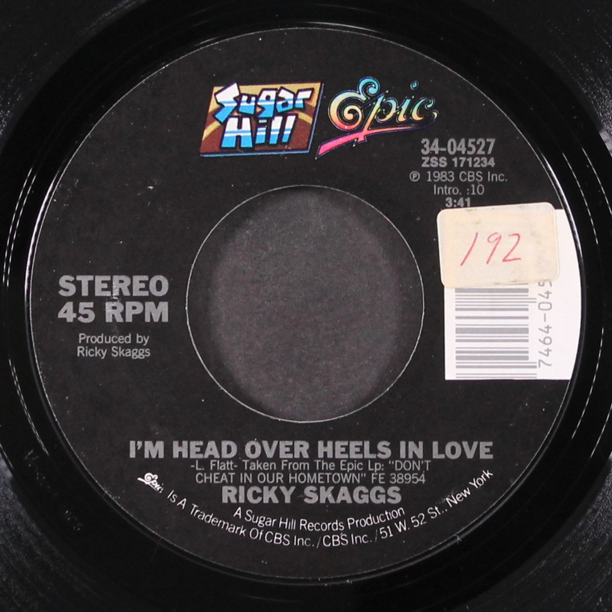 uncle pen / i'm head over heels in love by RICKY SKAGGS