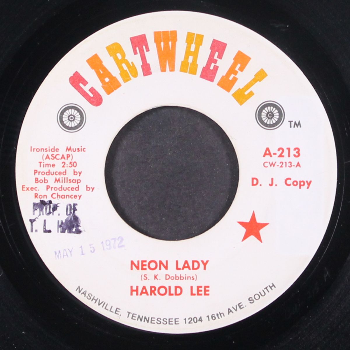neon lady / the old mother's locket trick by HAROLD LEE