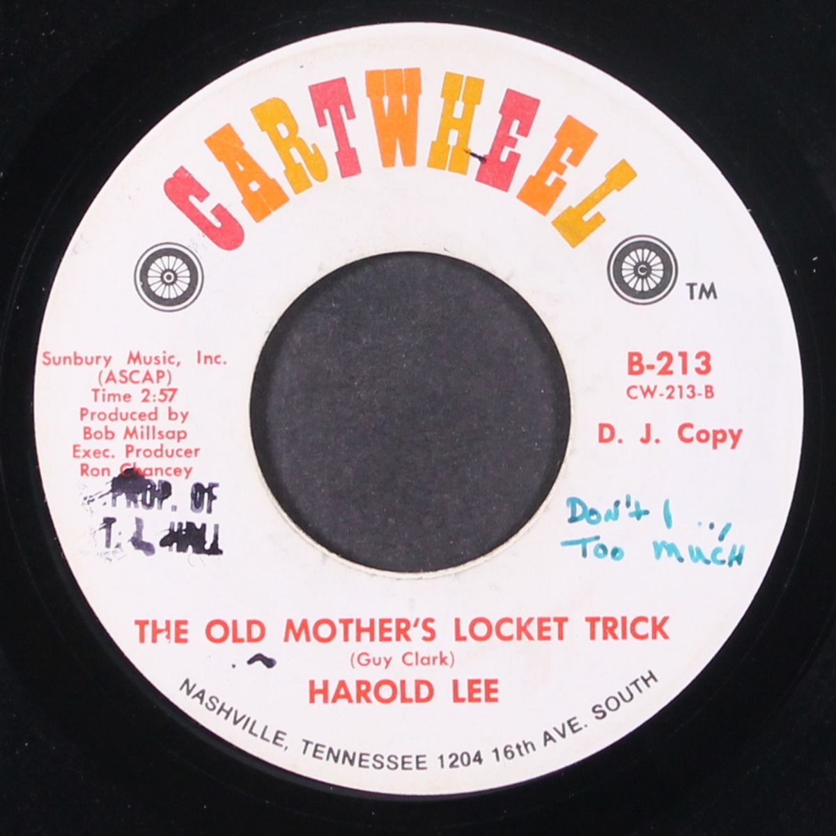 neon lady / the old mother's locket trick by HAROLD LEE
