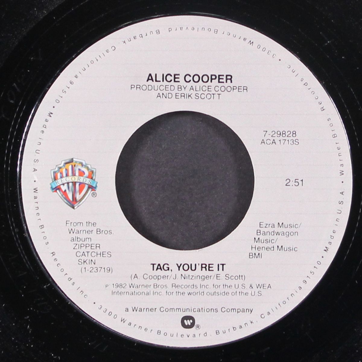 i am the future / tag you're it by ALICE COOPER