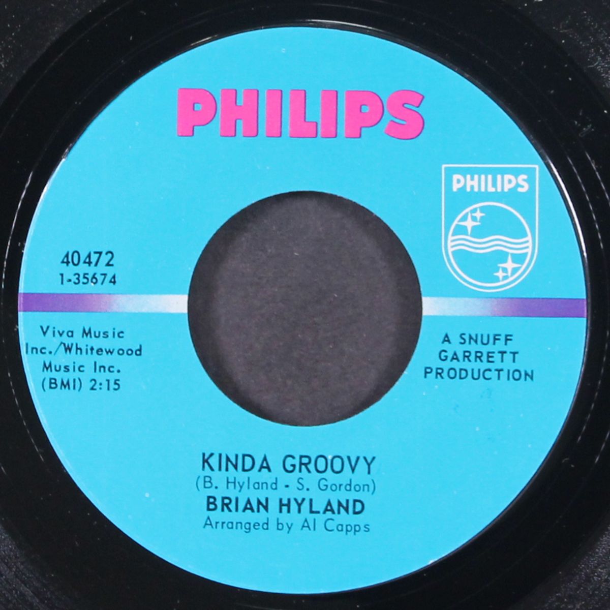 get the message / kinda groovy by BRIAN HYLAND