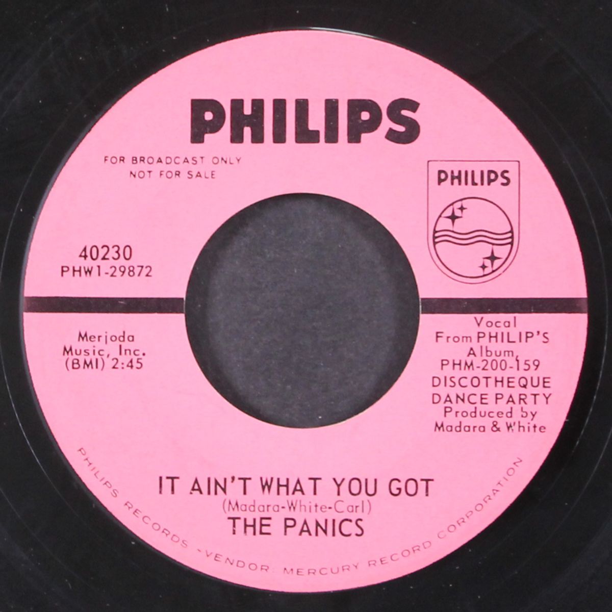 the kangaroo / it ain't what you got by PANICS