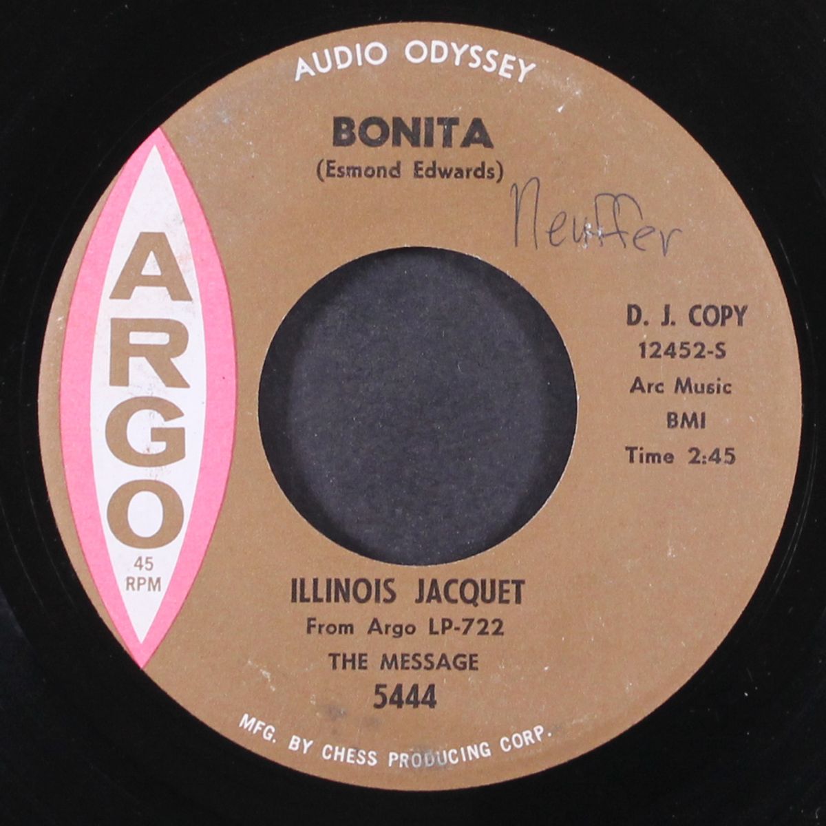 the message / bonita by ILLINOIS JACQUET
