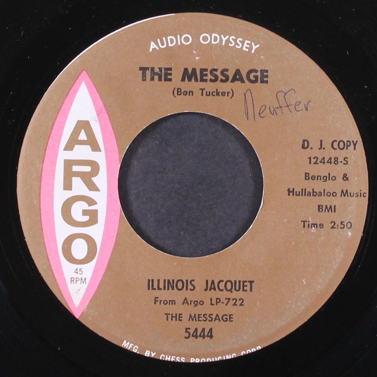 the message / bonita by ILLINOIS JACQUET
