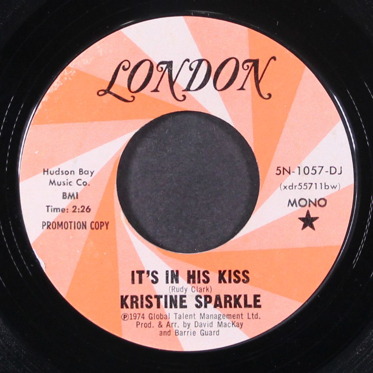 it's in his kiss / mono by KRISTINE SPARKLE
