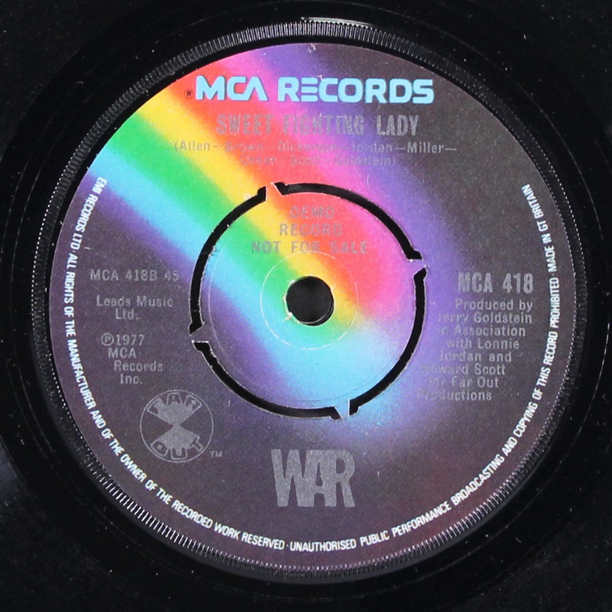 good, good feelin' / sweet fighting lady by WAR