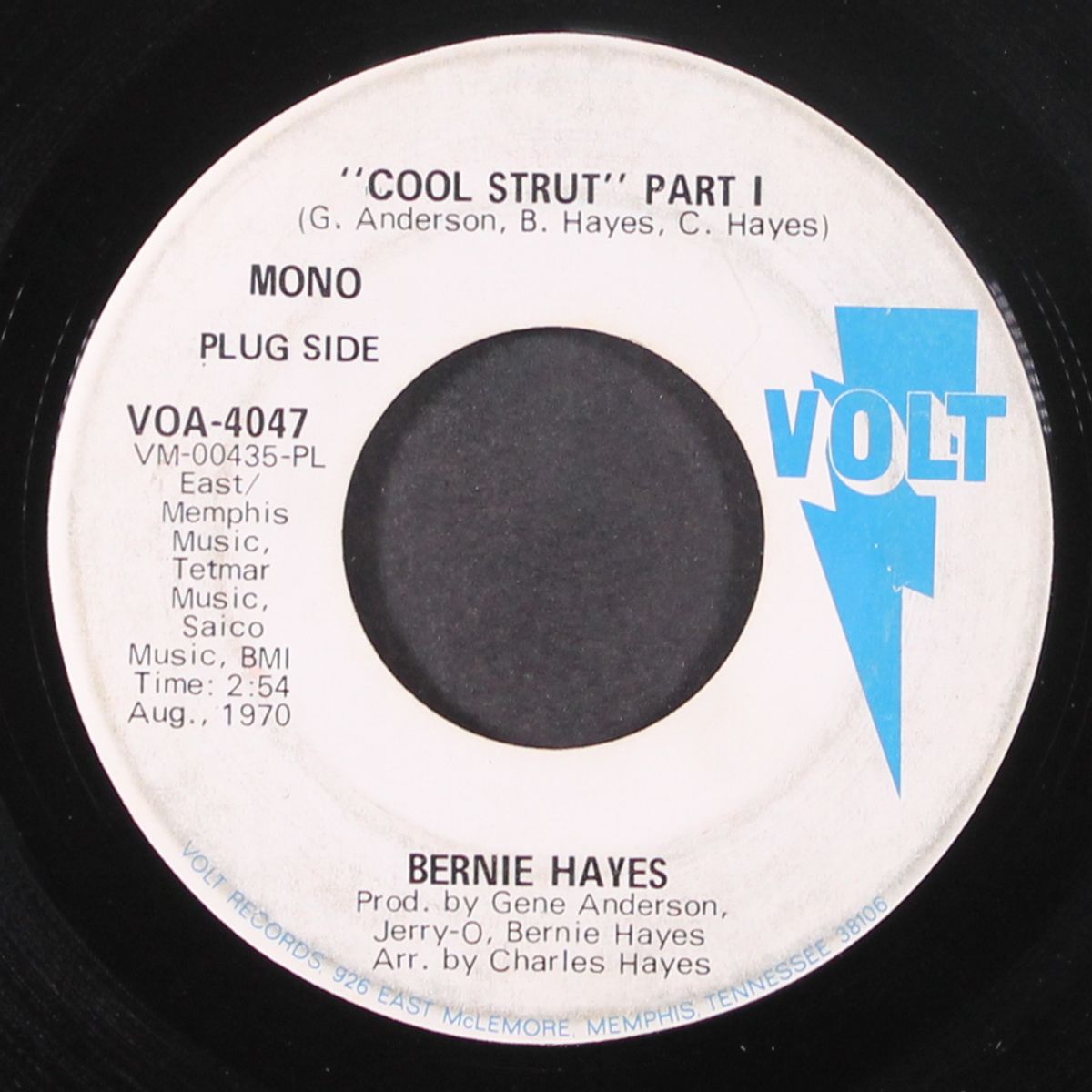 cool strut, part 1 / mono by BERNIE HAYES