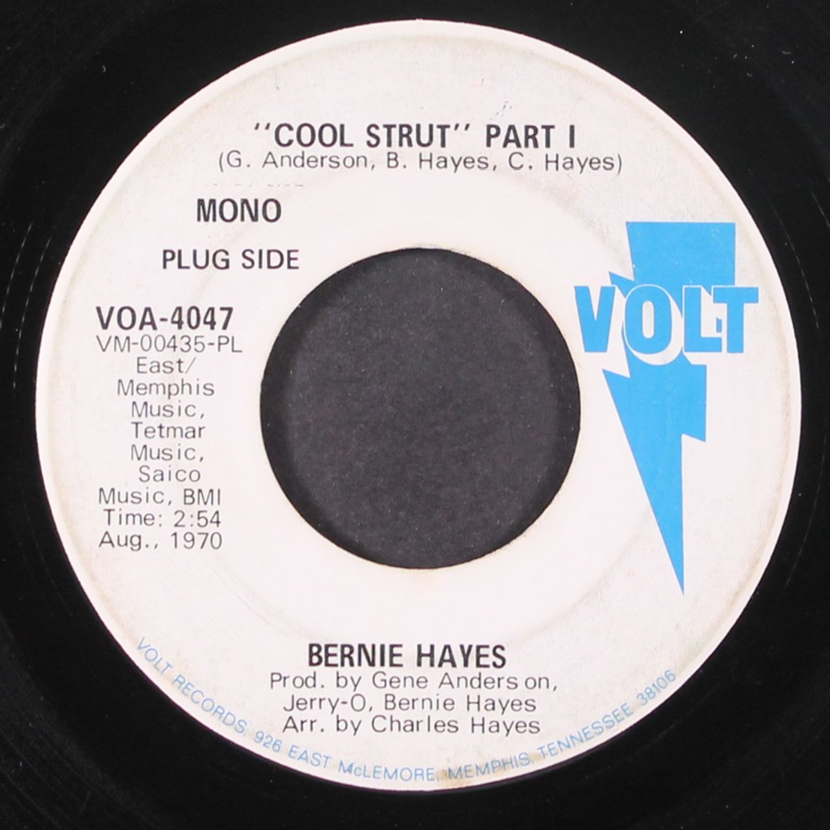 cool strut, part 1 / mono by BERNIE HAYES