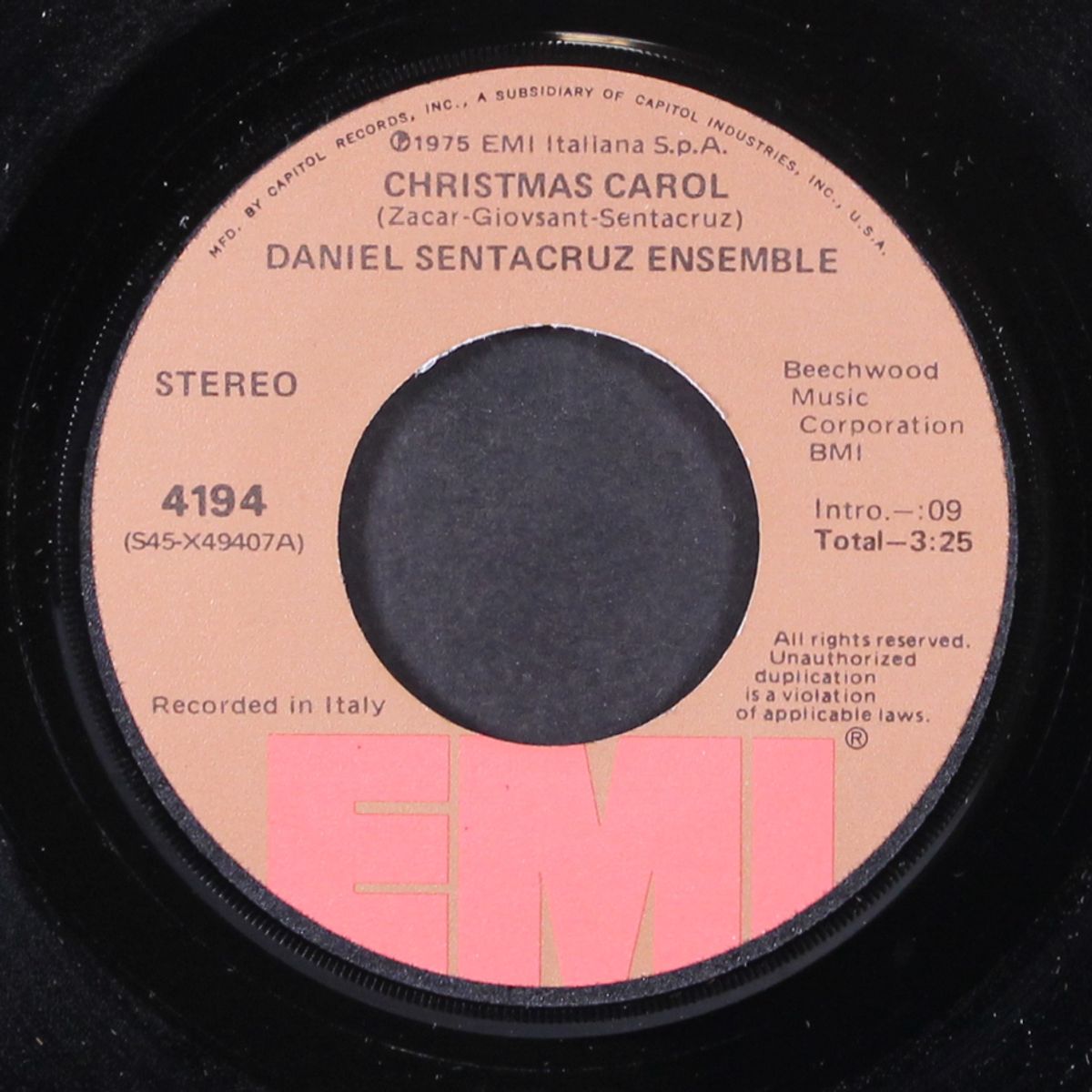 christmas carol / lullaby by DANIEL SENTACRUZ ENSEMBLE