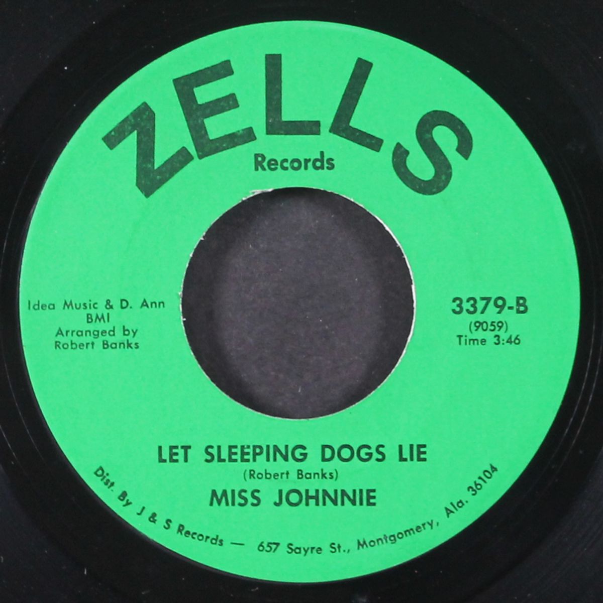 over the mountain - across the sea / let sleeping dogs lie by MISS JOHNNIE