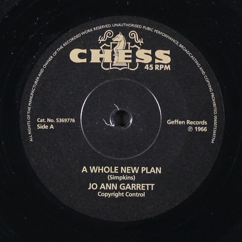 JO ANN GARRETT / JACKIE ROSS