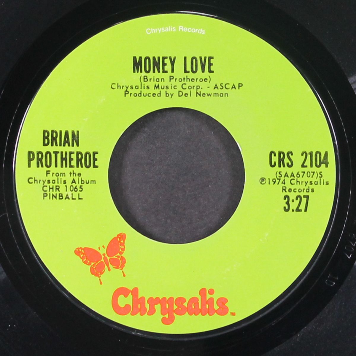 pinball / money love by BRIAN PROTHEROE