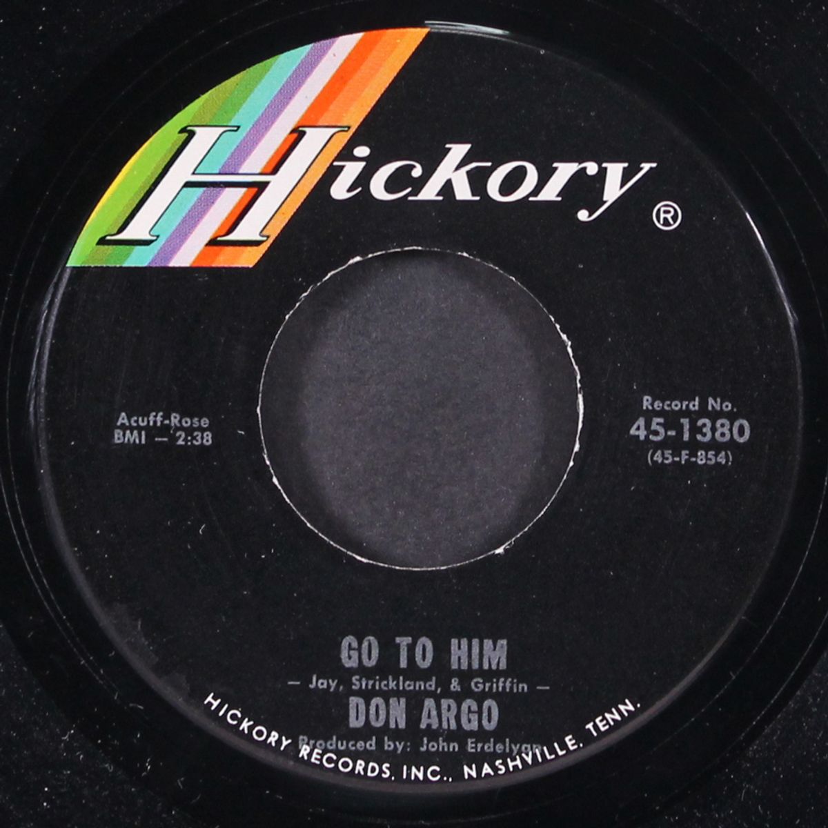 she's not a bad girl / go to him by DON ARGO