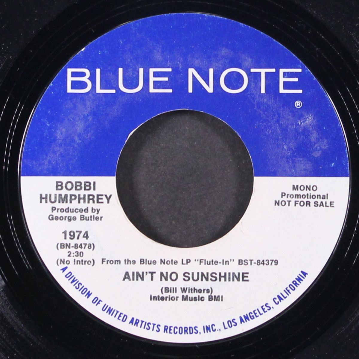 ain't no sunshine / mono by BOBBI HUMPHREY