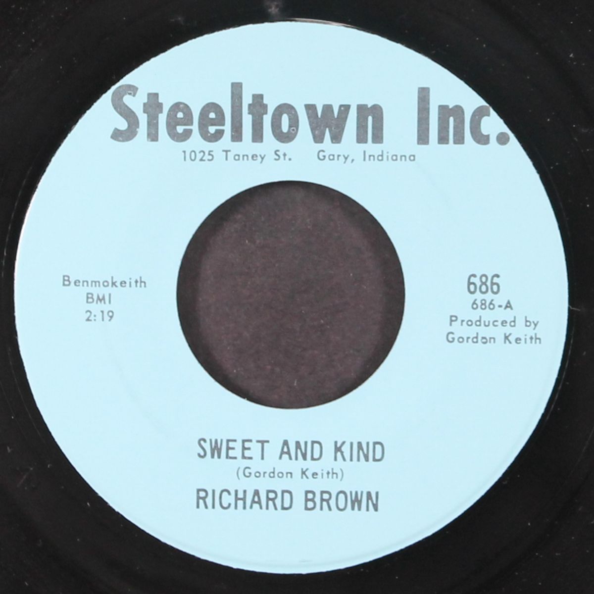 sweet and kind / don't listen to the grapevine by RICHARD BROWN
