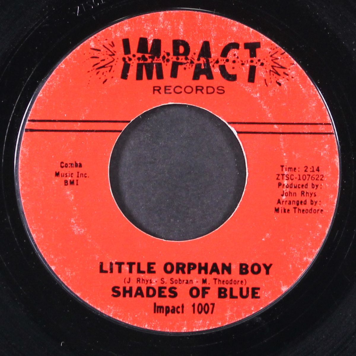oh how happy / little orphan boy by SHADES OF BLUE