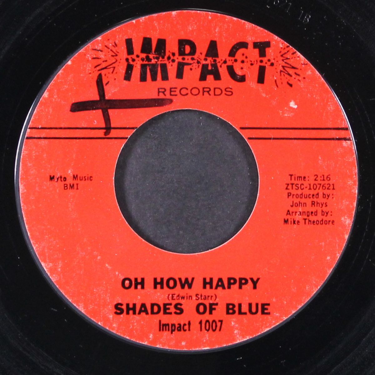 oh how happy / little orphan boy by SHADES OF BLUE