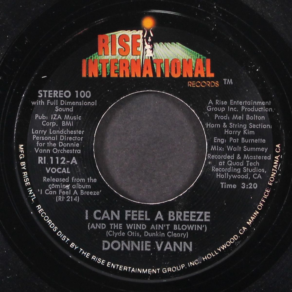 i can feel a breeze by DONNIE VANN