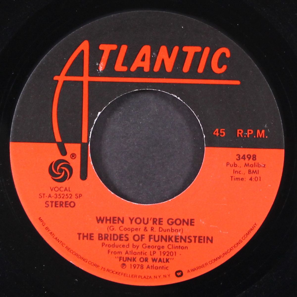 when you're gone / disco to go by BRIDES OF FUNKENSTEIN