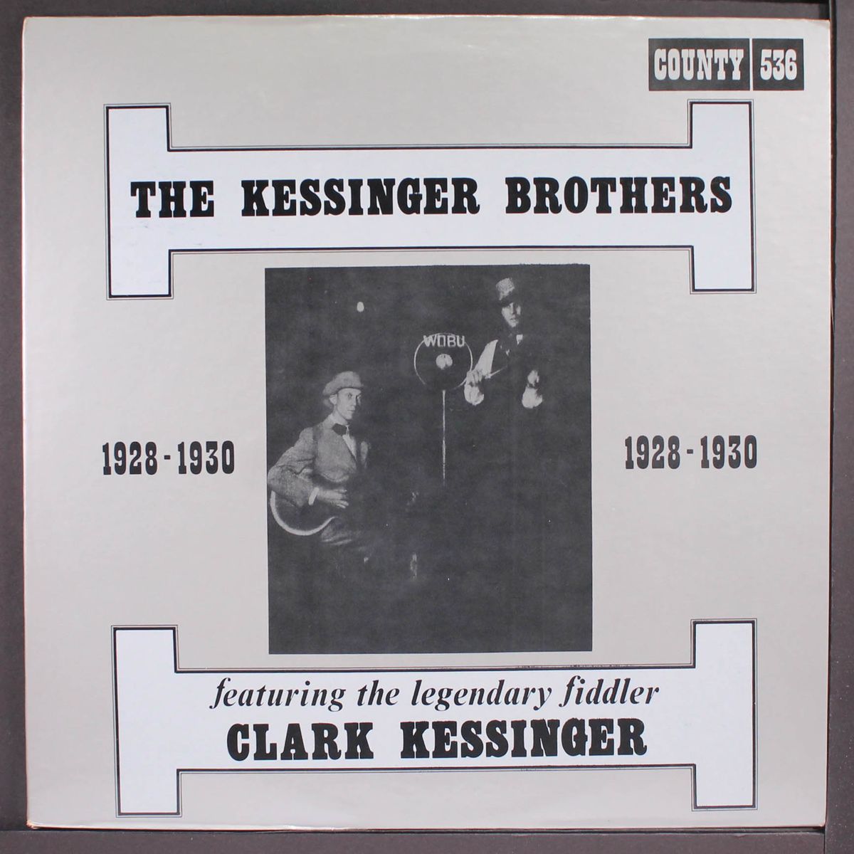 1928-30 recordings by KESSINGER BROTHERS