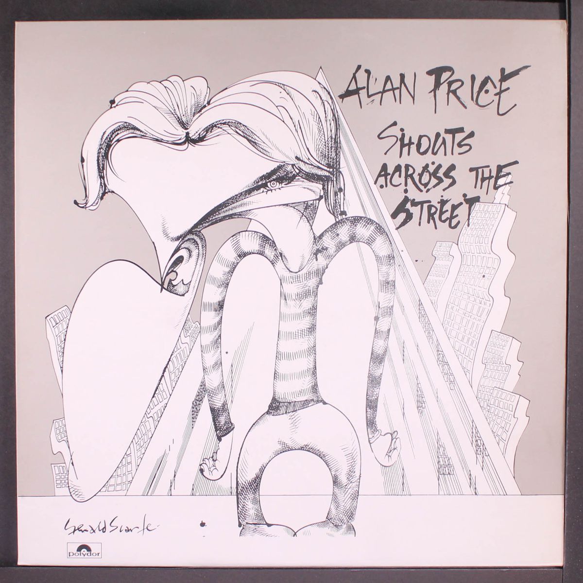 shouts across the street by ALAN PRICE
