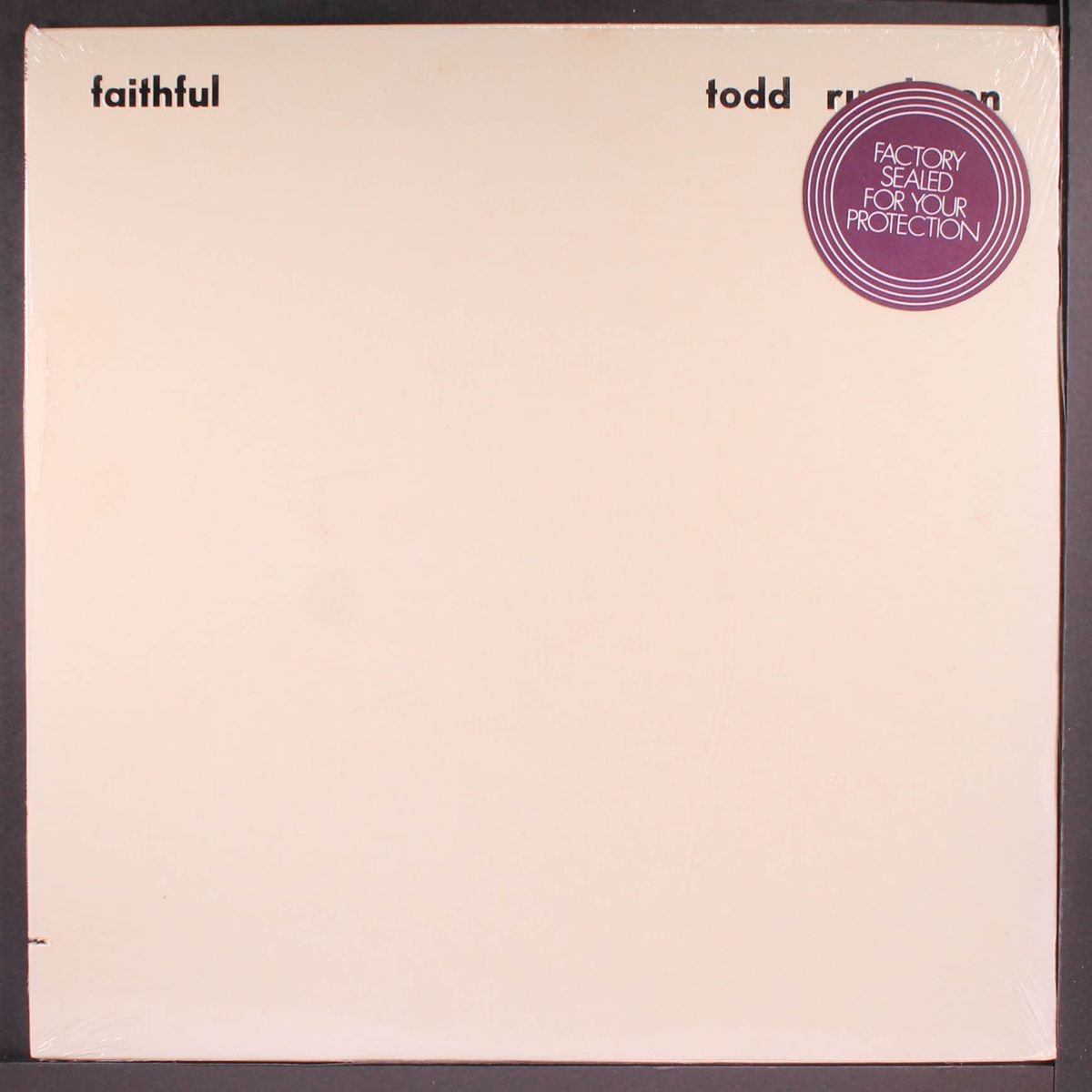 faithful by TODD RUNDGREN