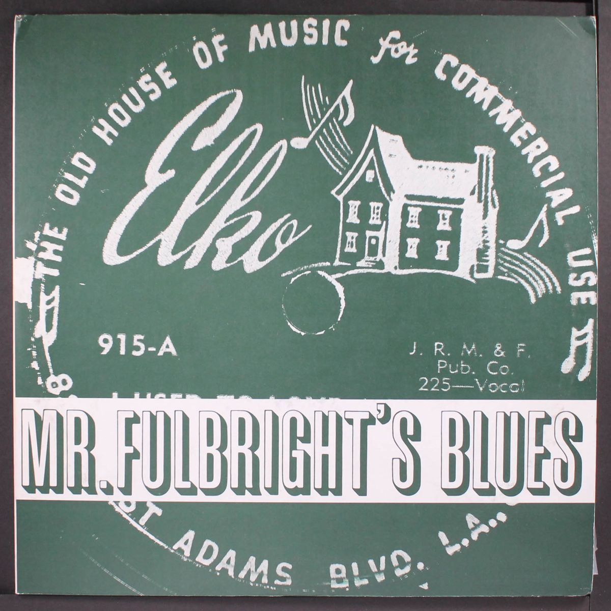 mr. fulbright's blues by VARIOUS