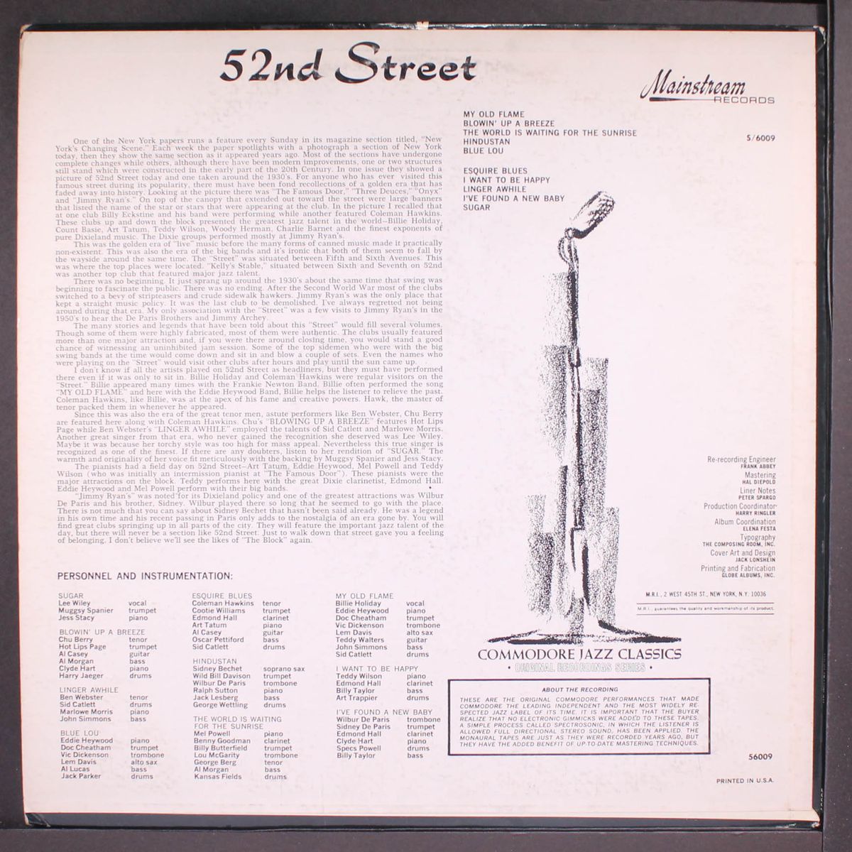 52nd street by VARIOUS