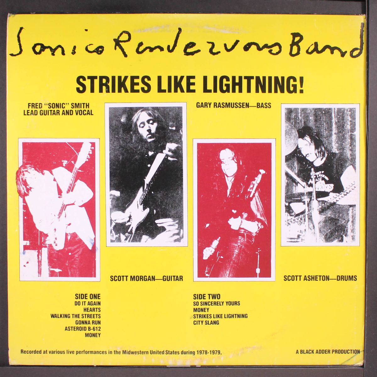 strikes like lighning! by SONICS RENDEZVOUS BAND