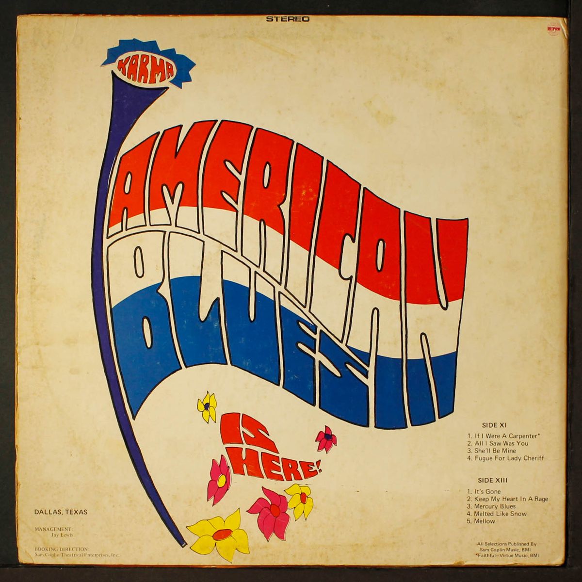 is here by AMERICAN BLUES