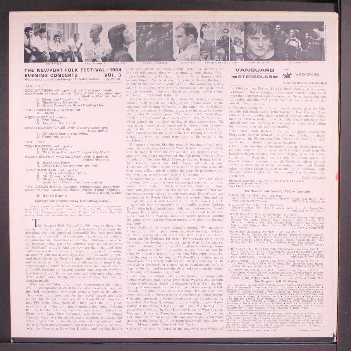 newport folk festival 1964, evening concerts, vol. 3 by VARIOUS