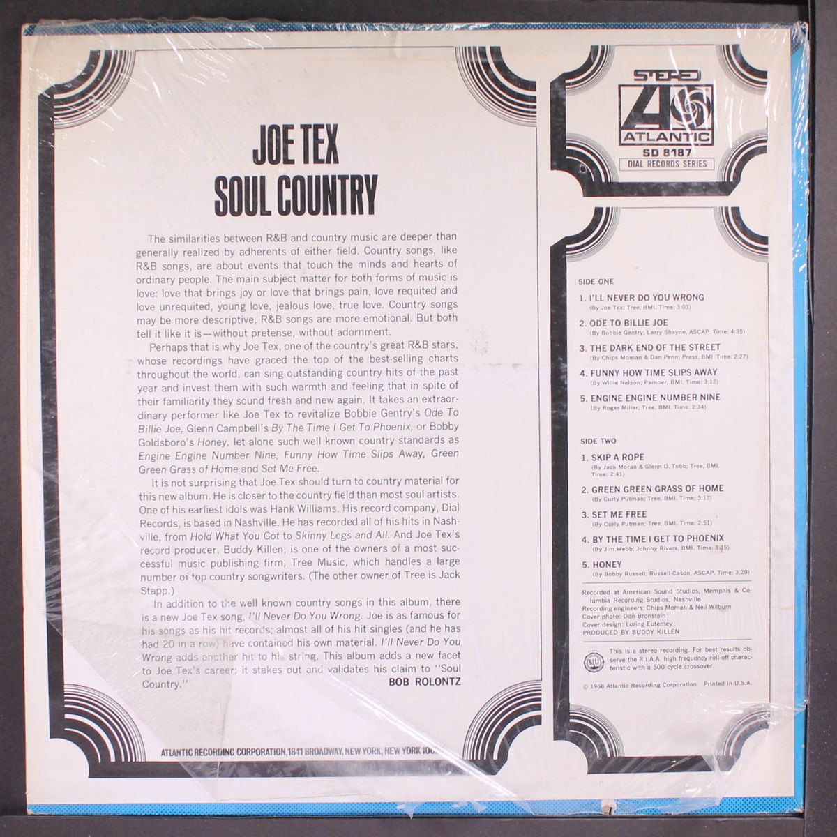 soul country by JOE TEX