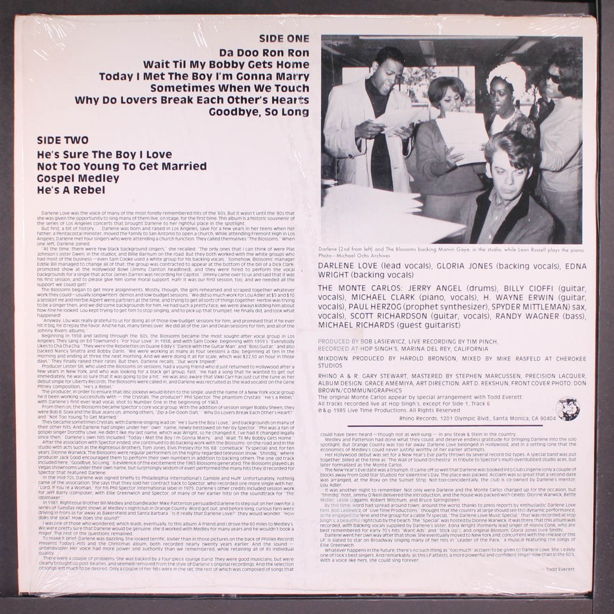 live by DARLENE LOVE