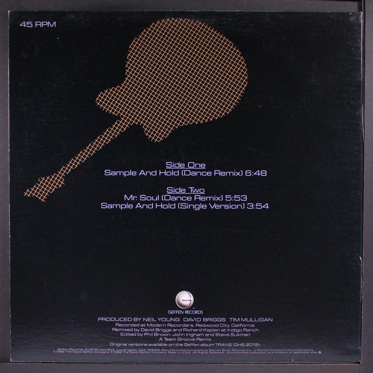 sample and hold (dance remix) by NEIL YOUNG