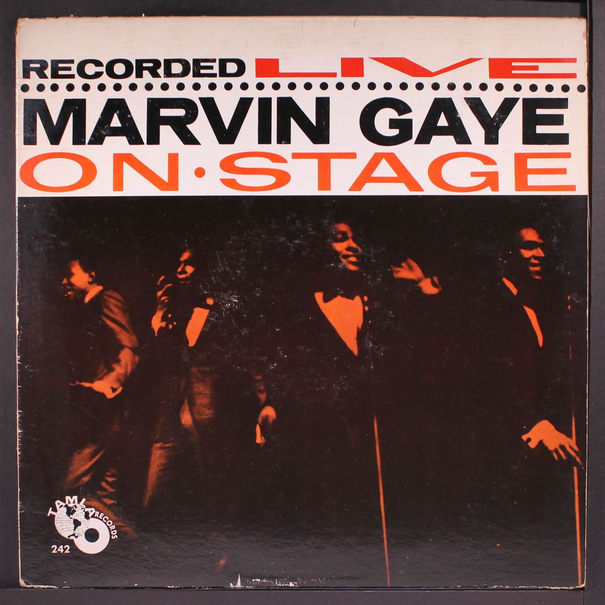 recorded live on stage by MARVIN GAYE