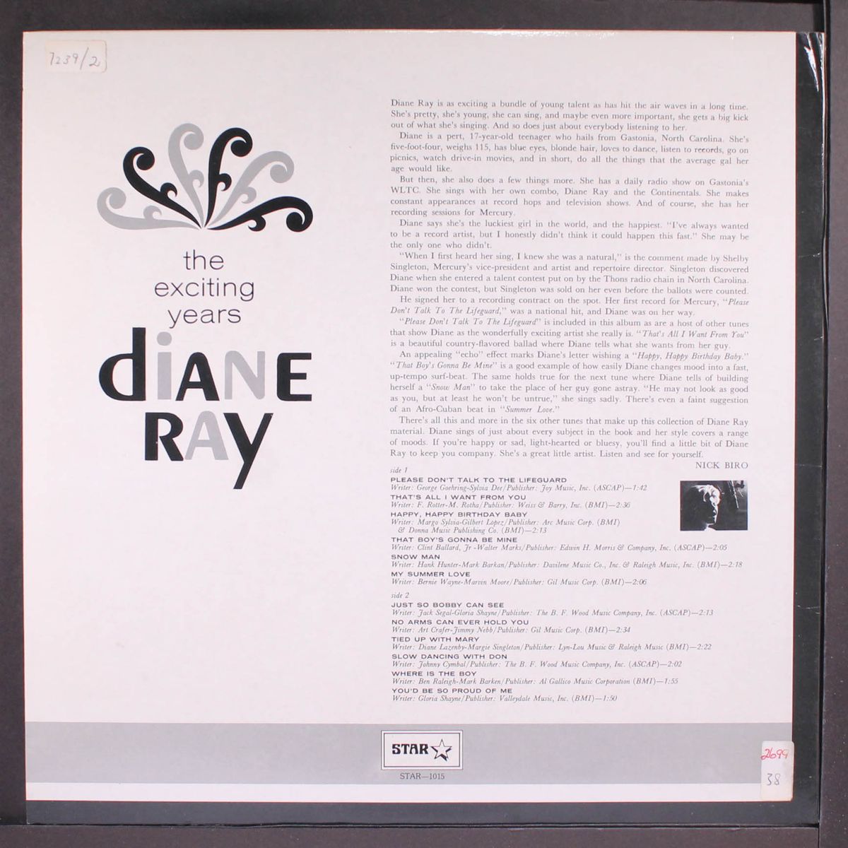 the exciting years by DIANE RAY