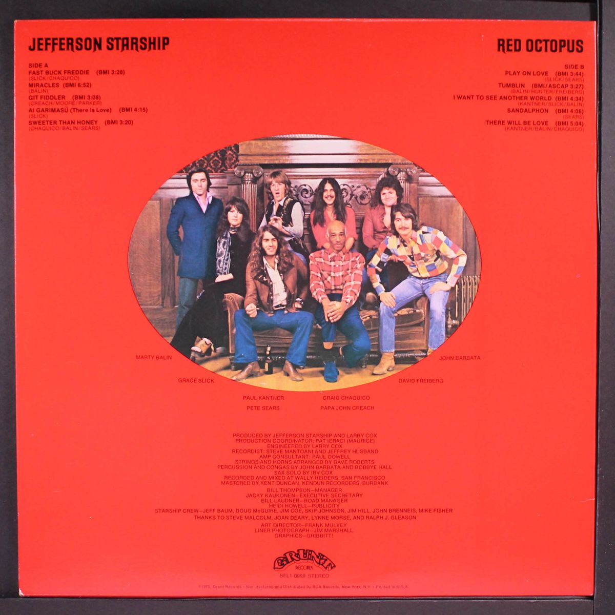 red octopus by JEFFERSON STARSHIP