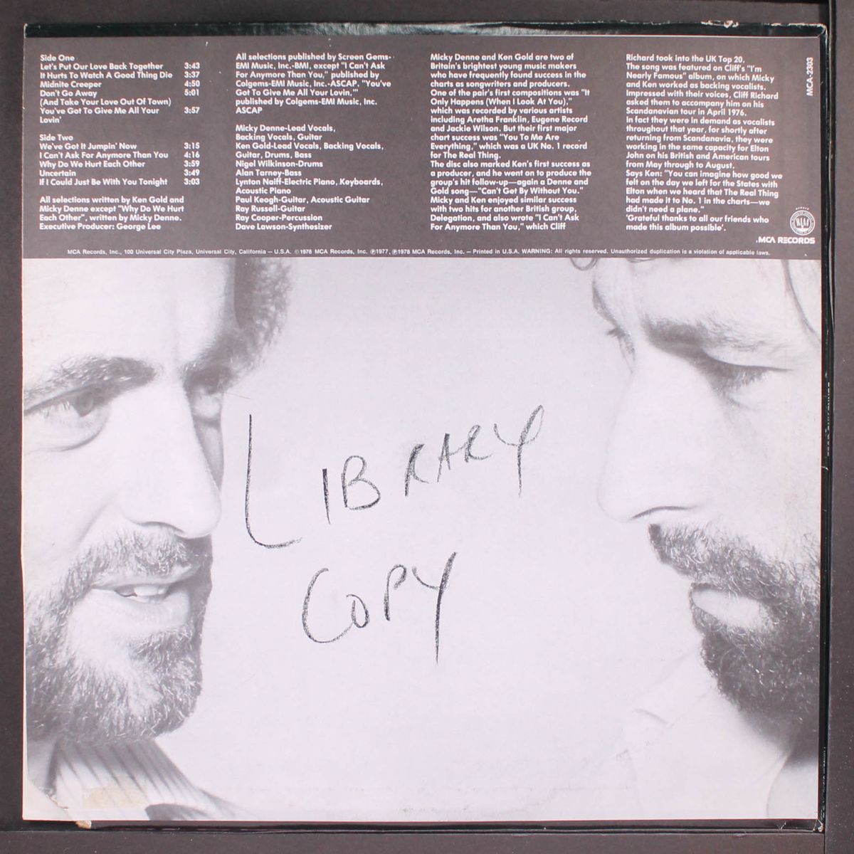 micky denne & ken gold by MICKY DENNE & KEN GOLD