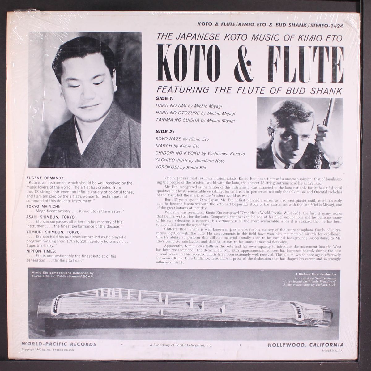 koto & flute by KIMIO ETO / BUD SHANK