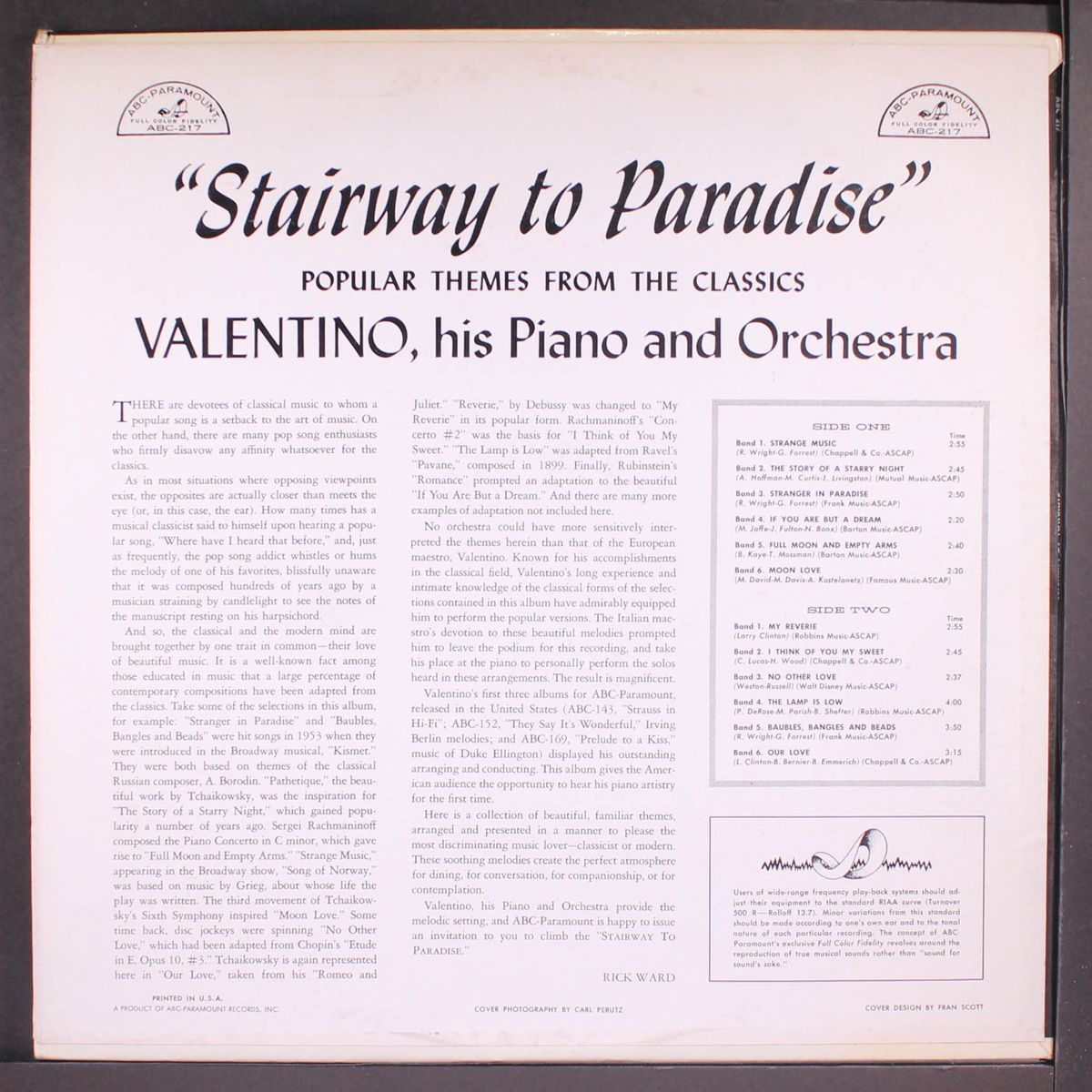 stairway to paradise by VALENTINO