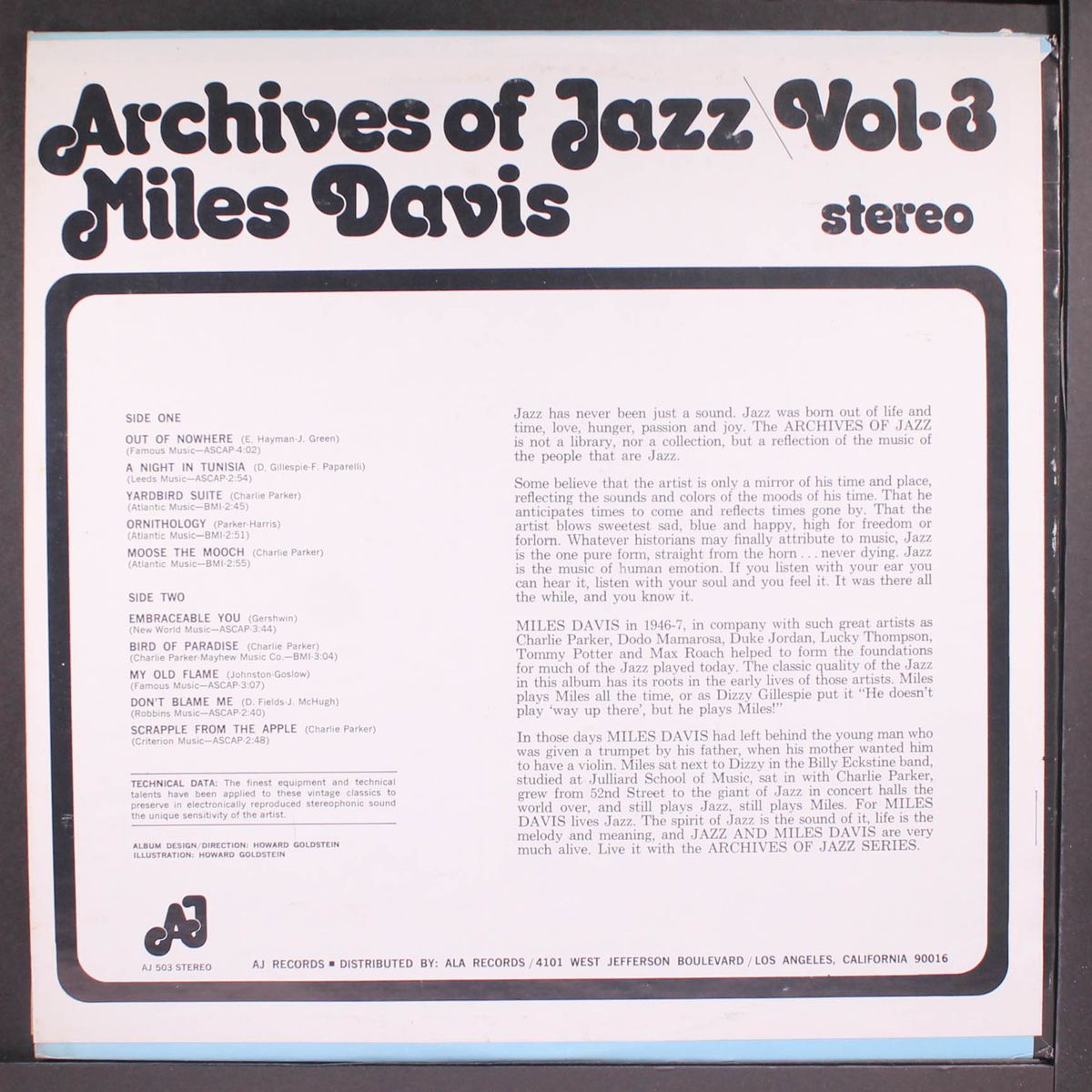 archives of jazz vol.3 by MILES DAVIS