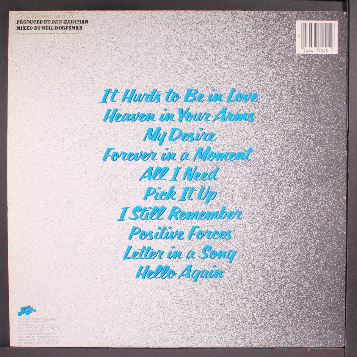 it hurts to be in love by DAN HARTMAN