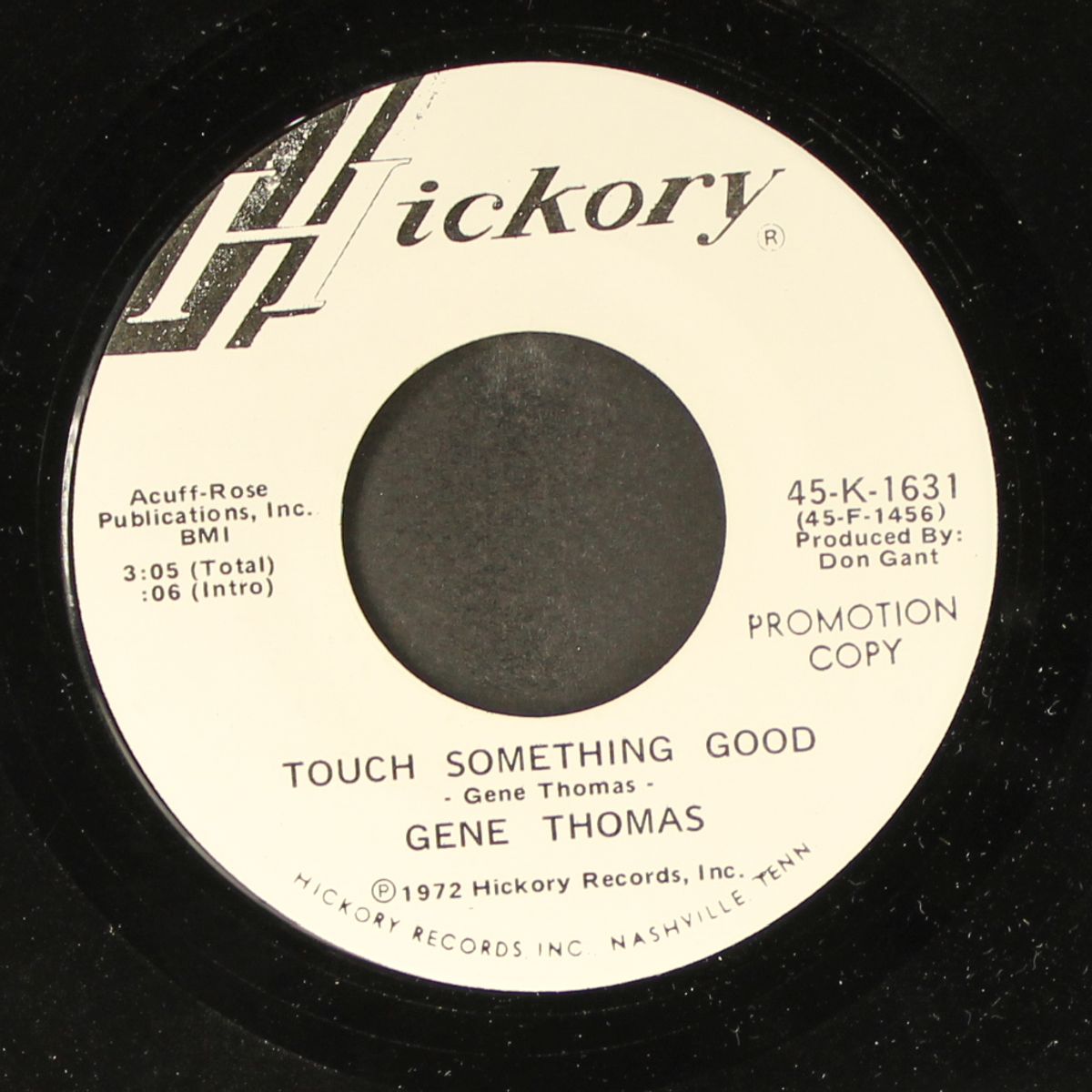 watching it go / touch something good by GENE THOMAS