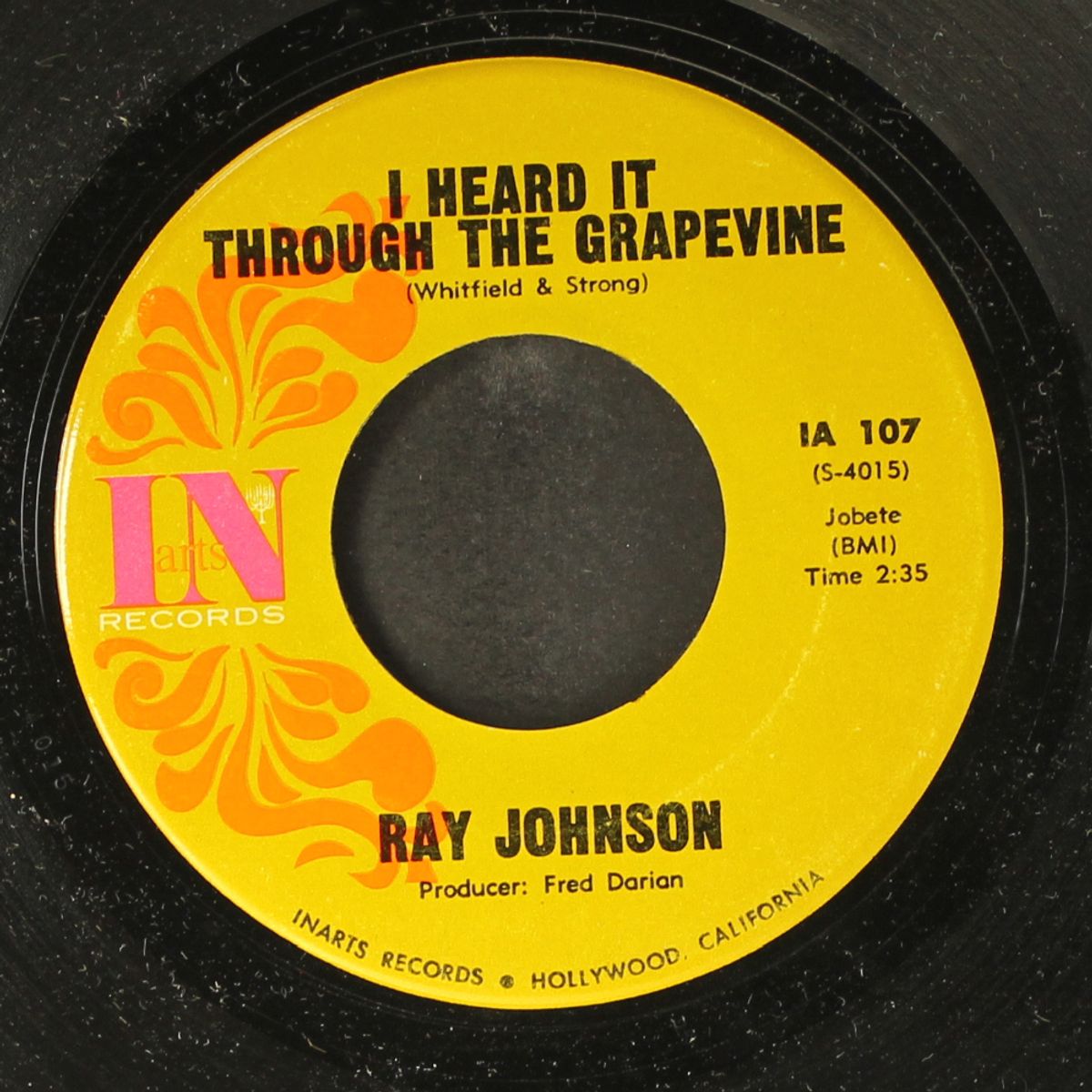 funky way / i heard it through the grapevine by RAY JOHNSON