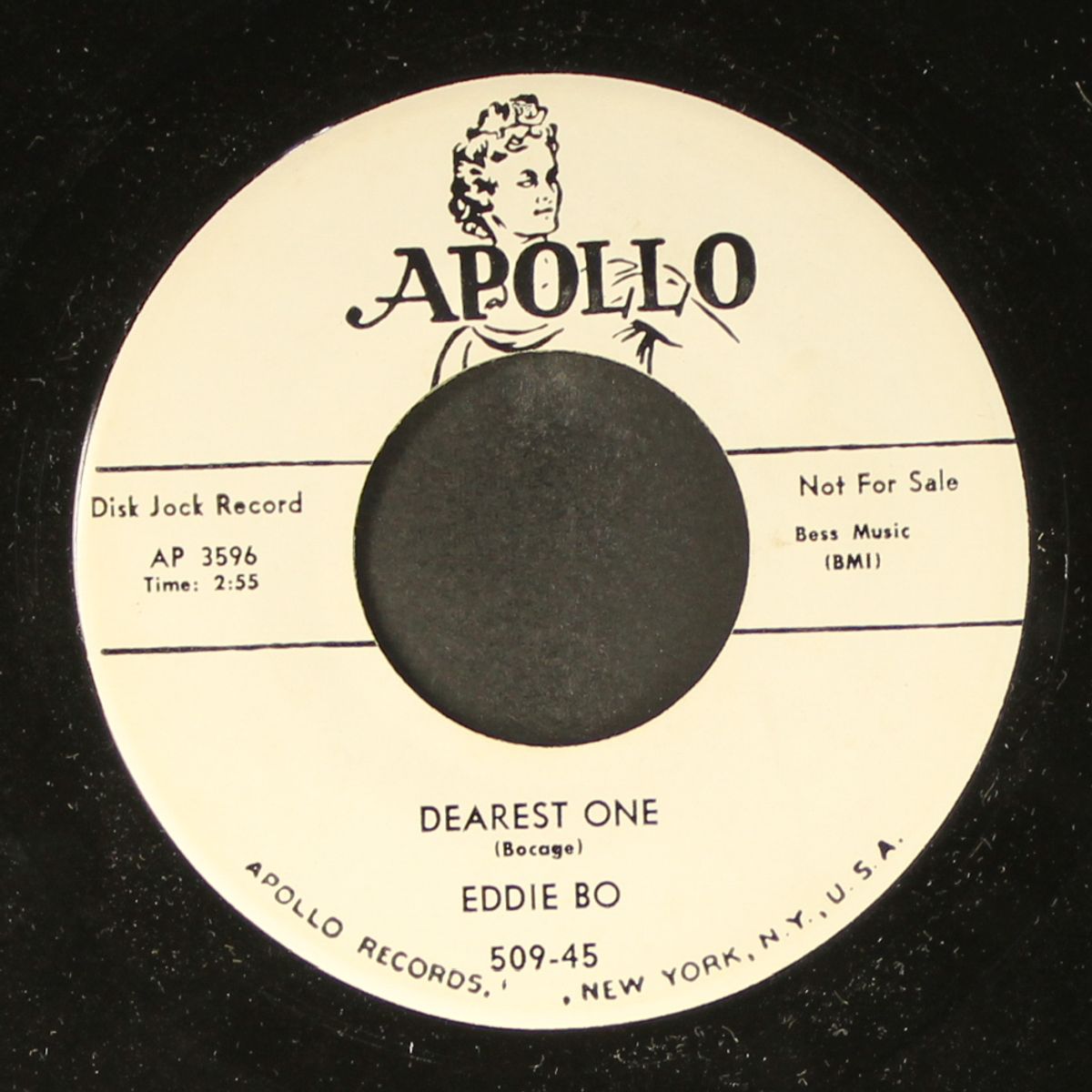 too much of a good thing / dearest one by EDDIE BO